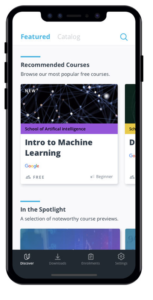 Udacity learning app