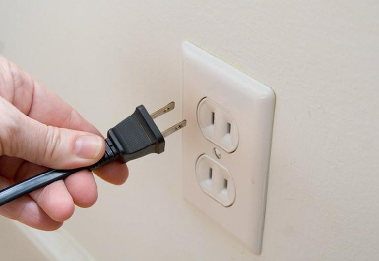 If you aren't using it, unplug it.