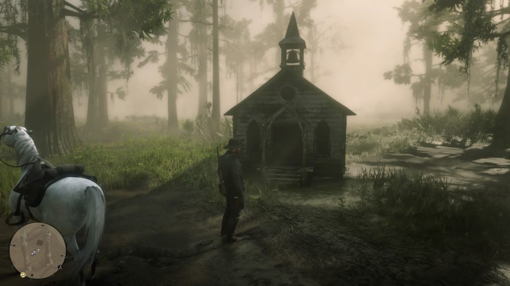 red dead redemption 2 mini church