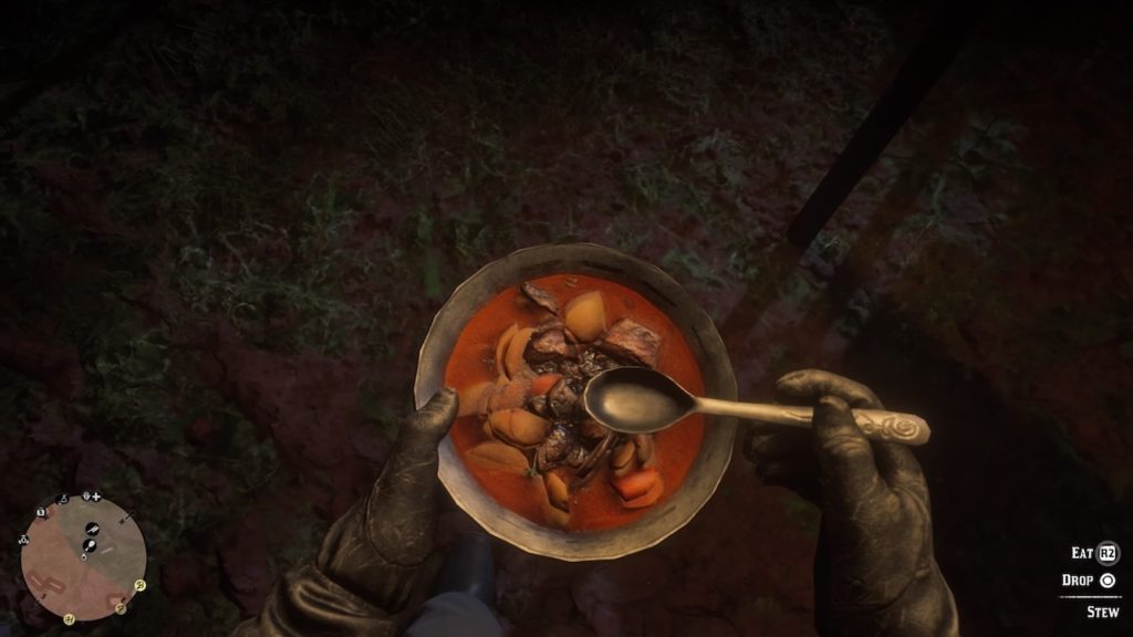 red dead redemption 2 food