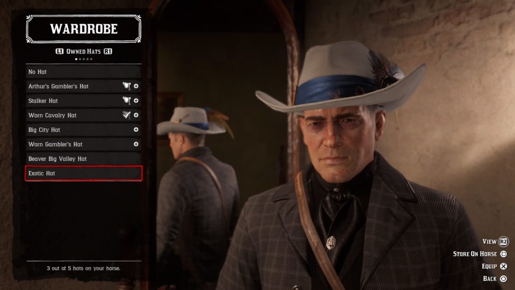 red dead redemption 2 exotic hat