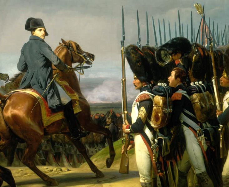 Napoleon was master of gauging the enemy weak points