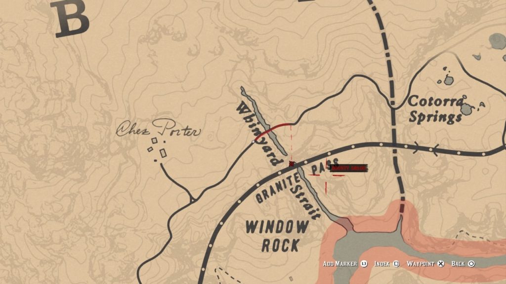 red dead redemption 2 nevada hat map