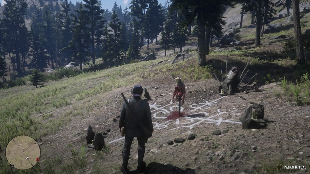 red dead redemption 2 pagan ritual