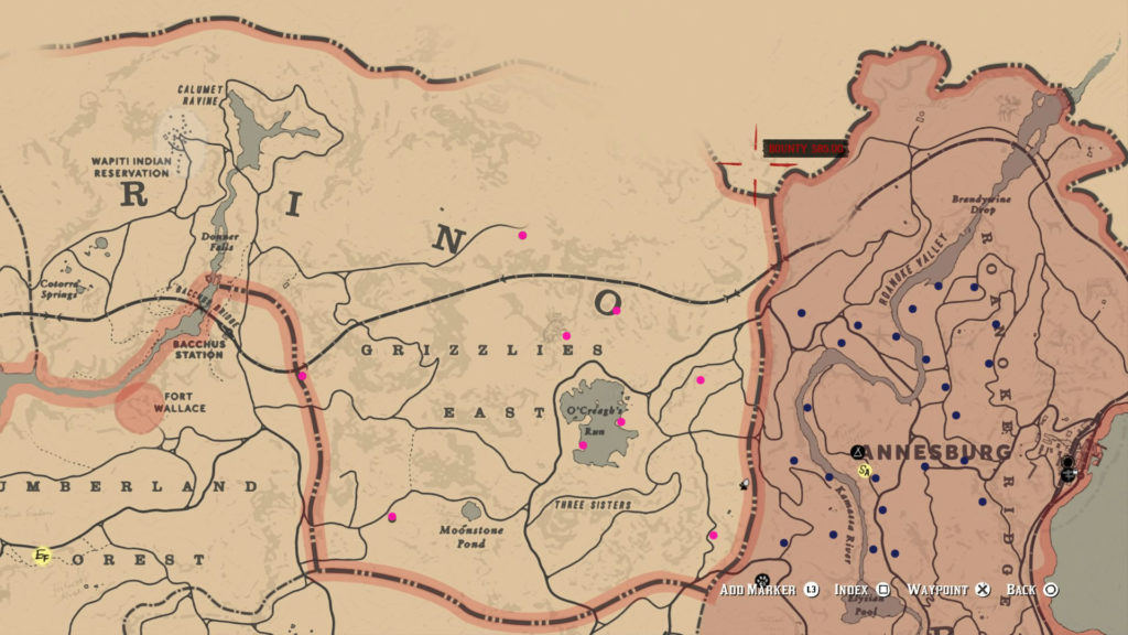 red dead redemption 2 map 9
