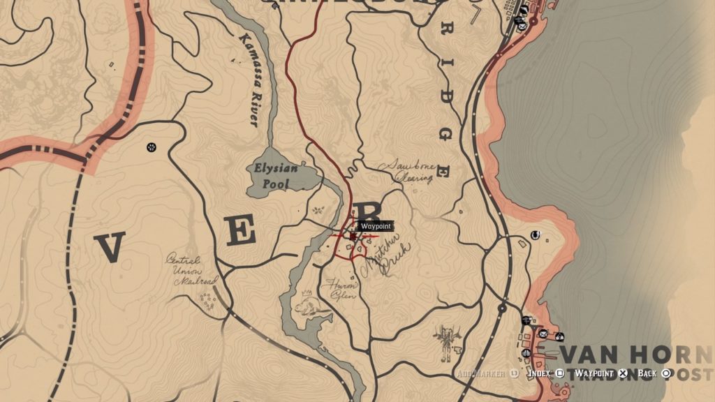 red dead redemption 2 pig mask map