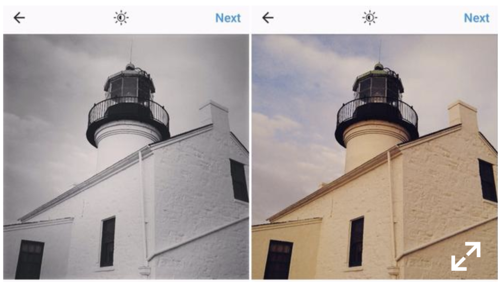 filters preferred by depressed instagram users