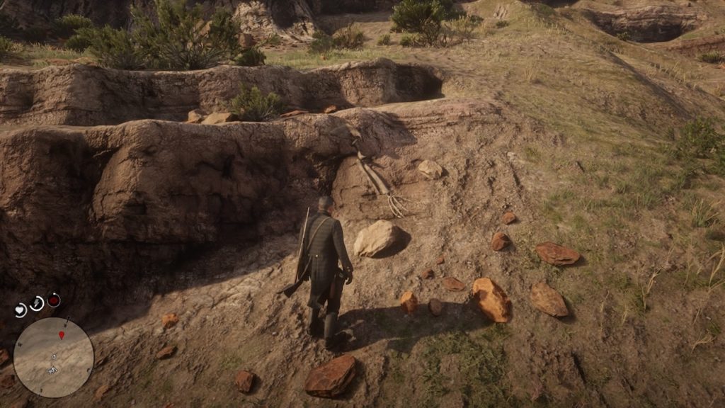 red dead 2 cholla springs north bone