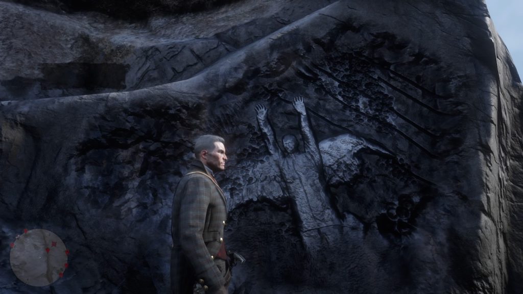 red dead 2 cumberland forest carving