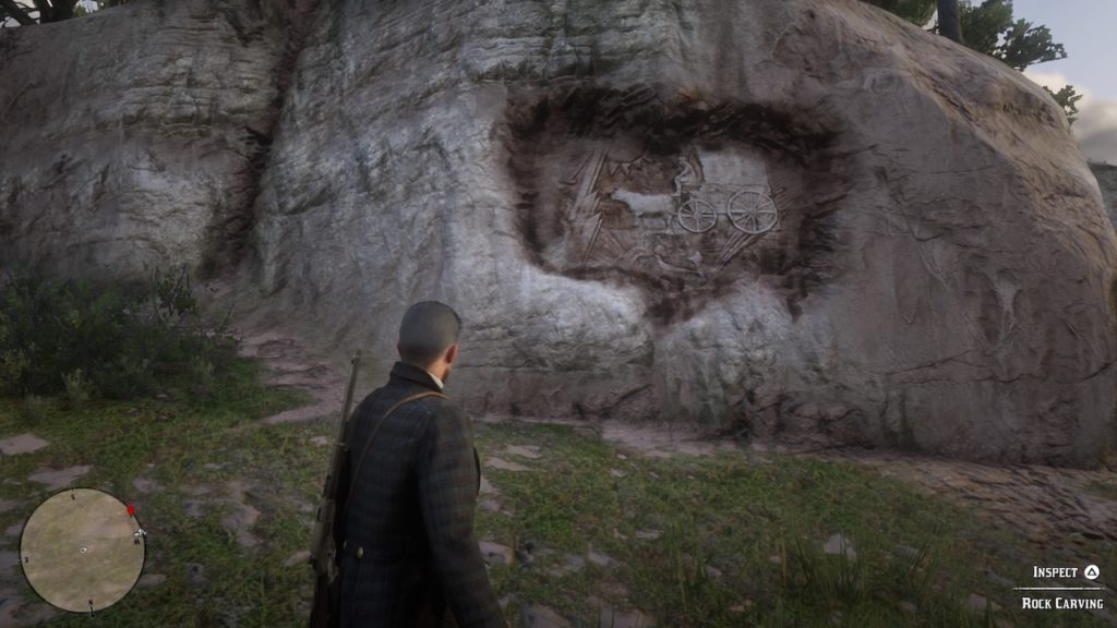 red dead 2 flatneck station carving