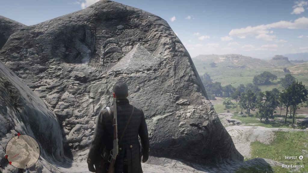 red dead 2 moonstone pond carving