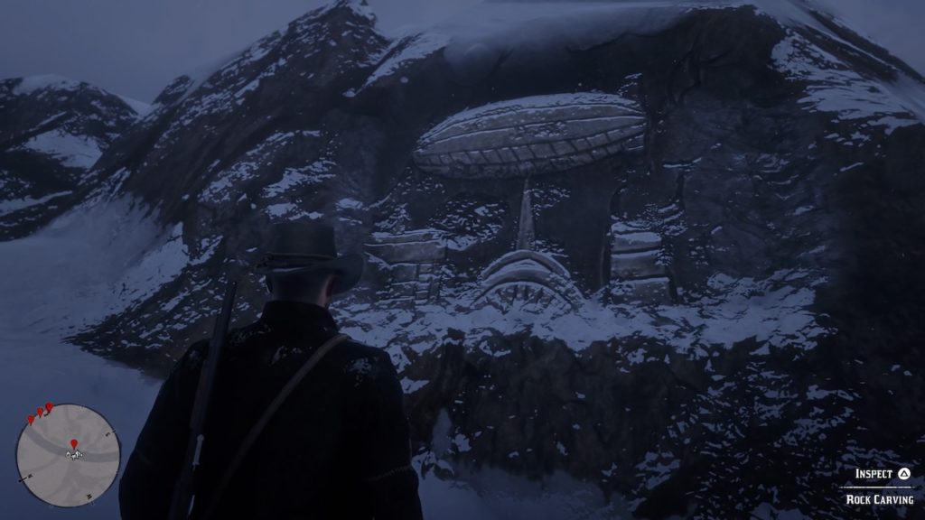 red dead 2 mt hagen carving