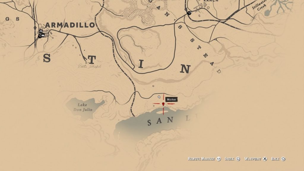 red dead 2 san luis river bone map