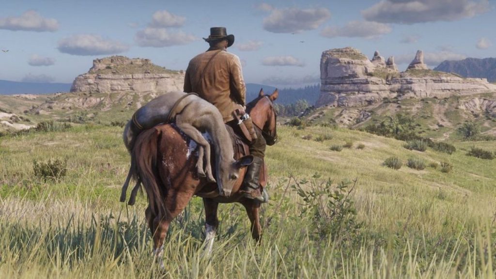 red dead redemption 2 hunting pelt
