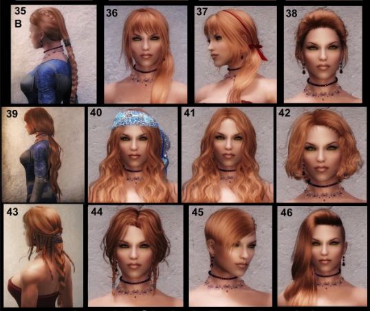 Tired of the default hair in Skyrim