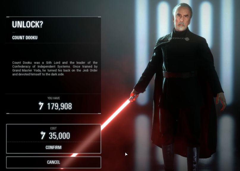 It's especially fun to do on Geonosis!