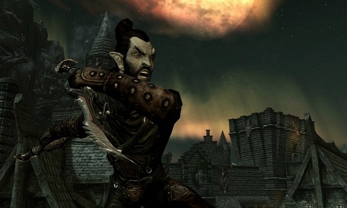Dunmer sunset