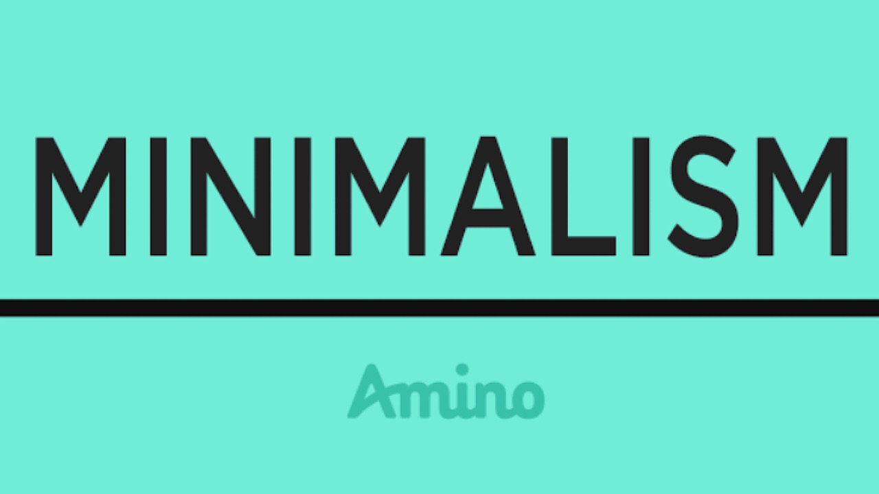 Minimalism amino logo