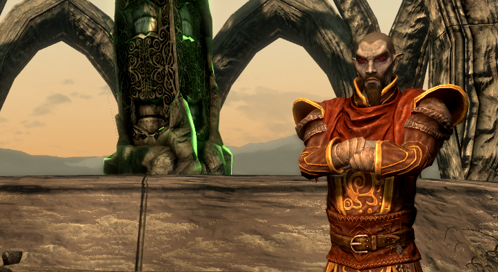 Neloth looks angry