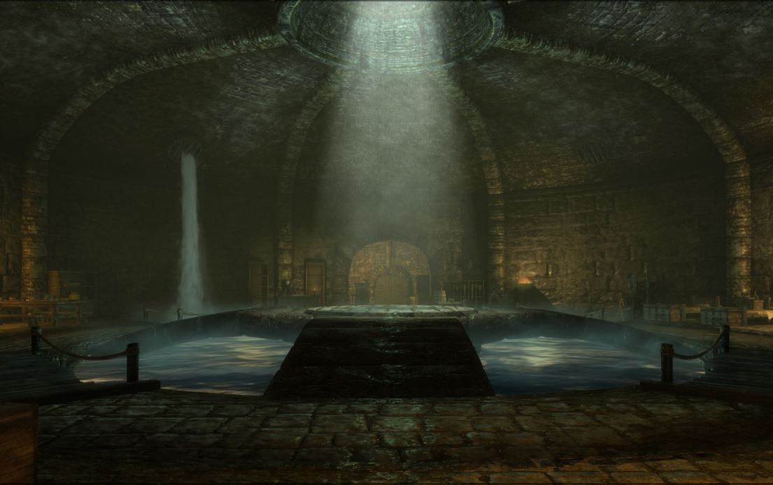 The ol' Cistern never looked this good.