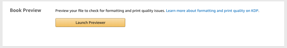 Quality Check Start