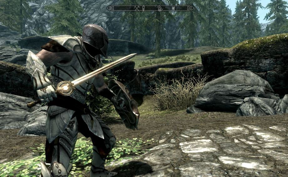 Skyrim Paladins destroy Draugr crypts
