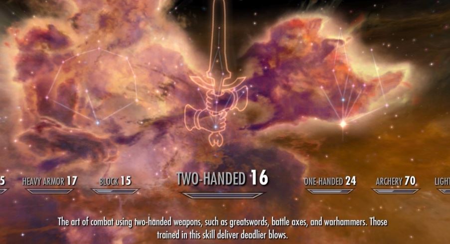 Two-handed at 16 isn't great, but at least it levels faster