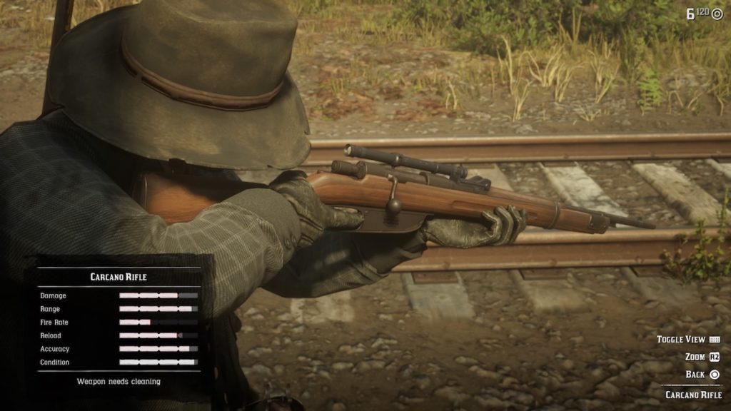 red dead 2 carcano