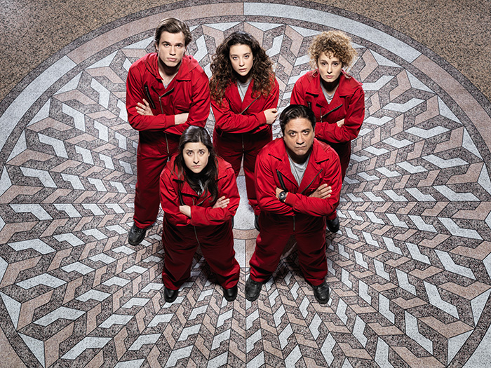 Netflix Money Heist hostages