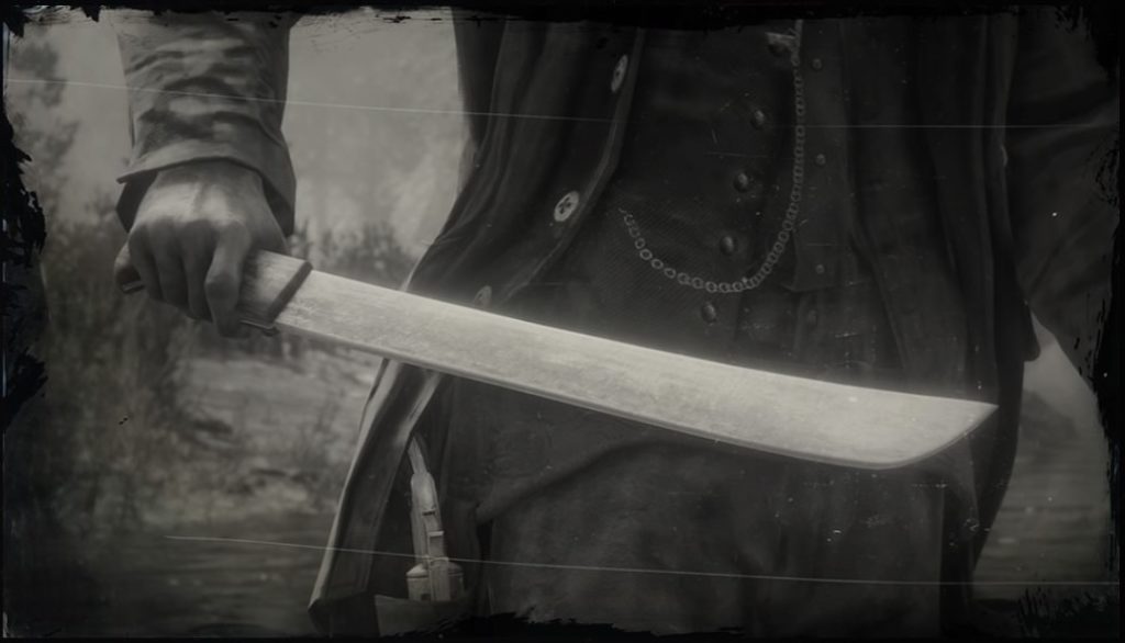 rdr2 machete