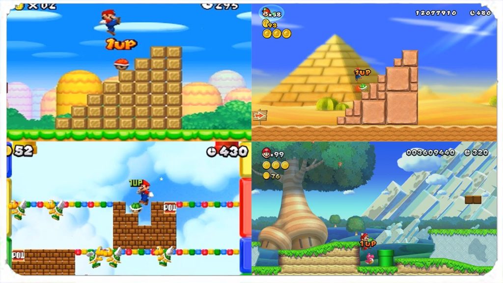 New Super Mario games