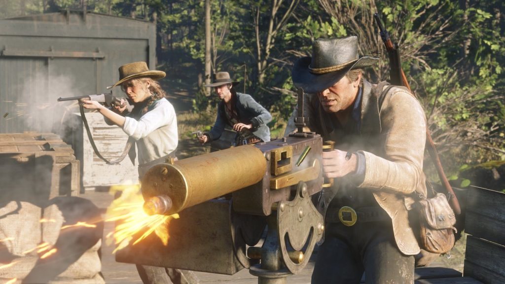 red dead redemption 2 turret