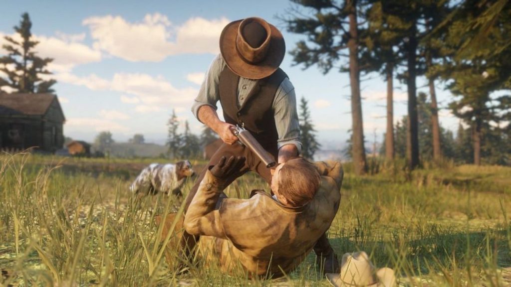 rdr2 shotgun