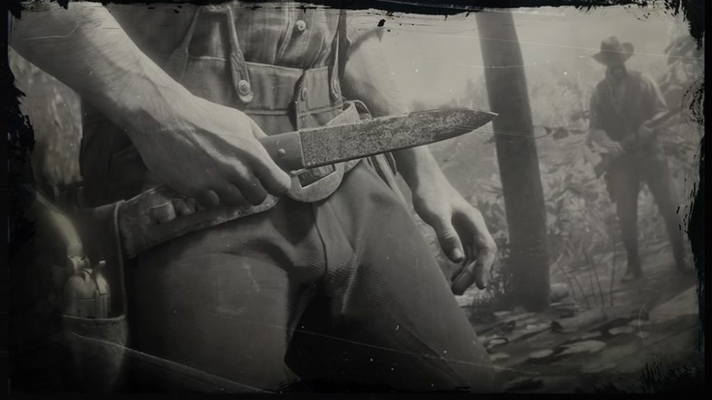 rdr2 throwing knife