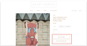 eCommerce cta example