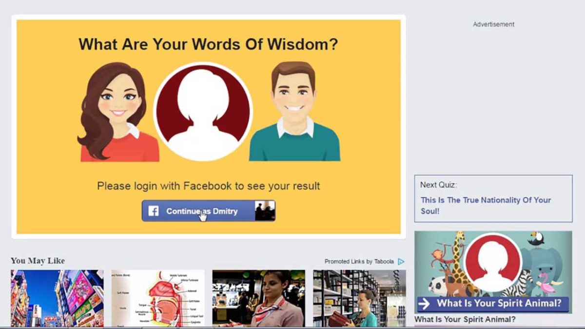 Facebook cracks down on personality quizzes