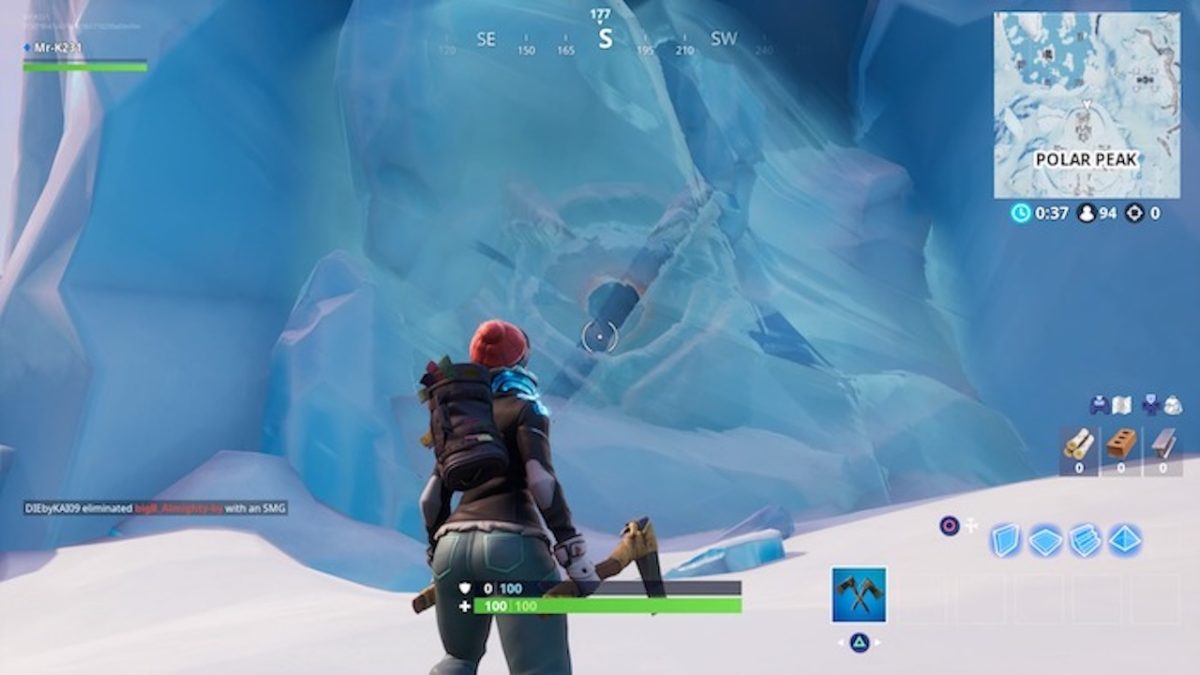 Fortnite: Is Godzilla hiding beneath Polar Peak?