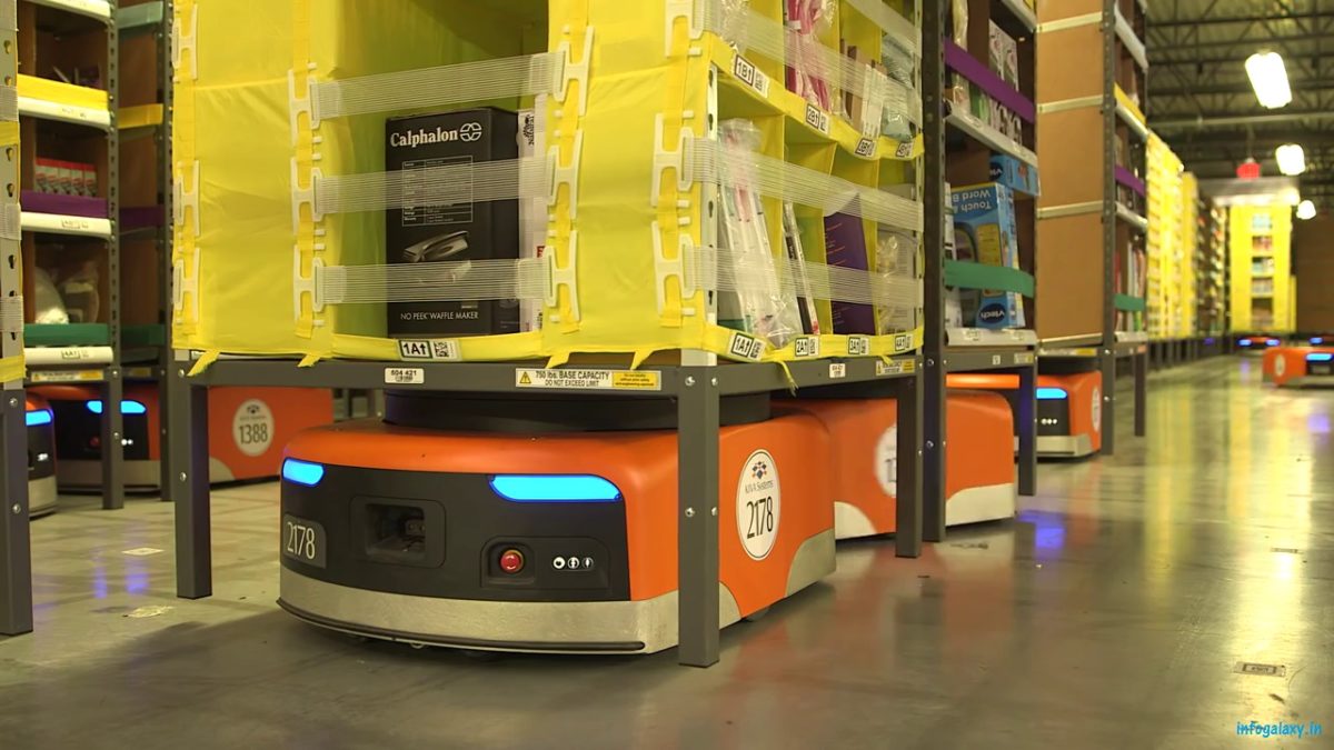 Amazon reveals job-replacing robots