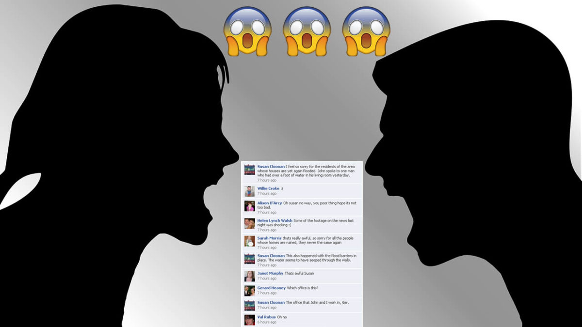 crazy facebook comments