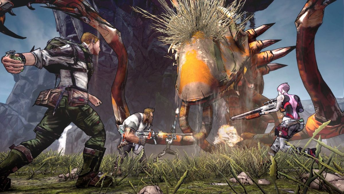 borderlands 2 terramorphous boss battle