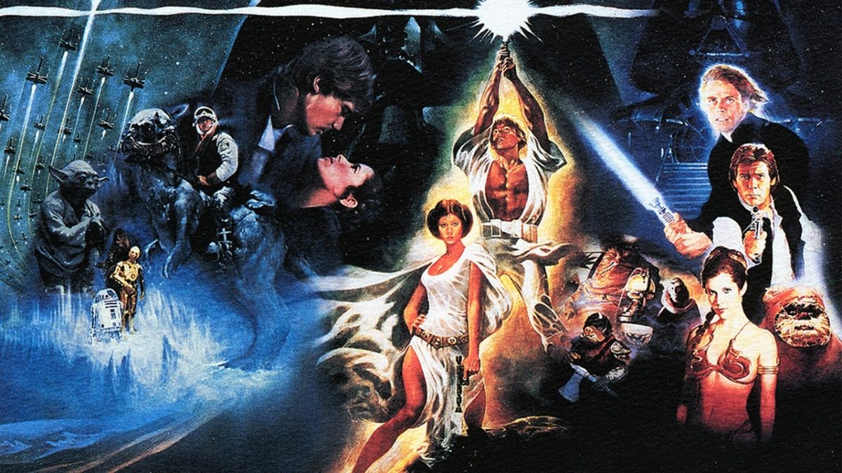 star wars original trilogy poster art