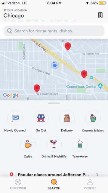 find food