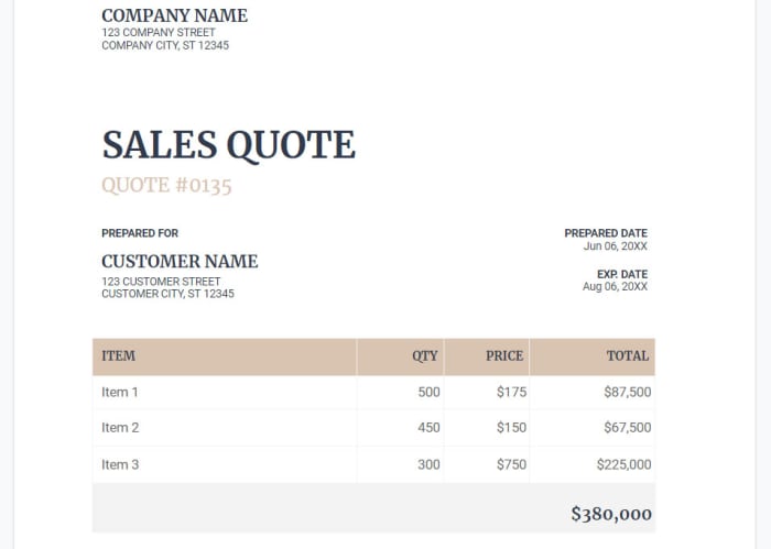 invoice templates for google docs