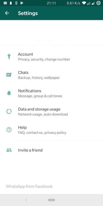 screenshot of new WhatsApp branding