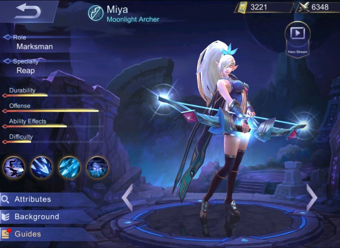 Top 6 Mobile Legends Miya Build Items
