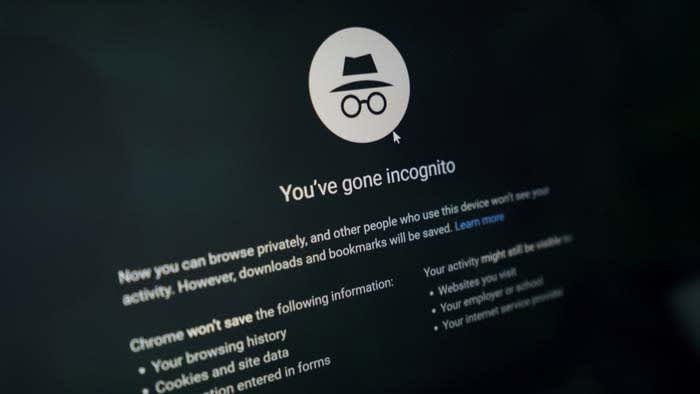 Incognito mode