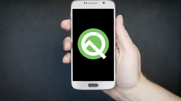 Android Q header