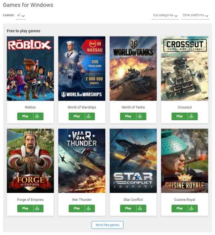 Amazing free games