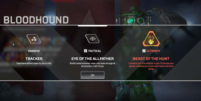 Apex Legends Bloodhound abilities