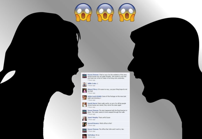 shocking facebook comments